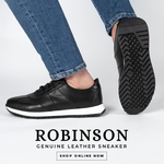 Genuine Leather sneaker 505-B