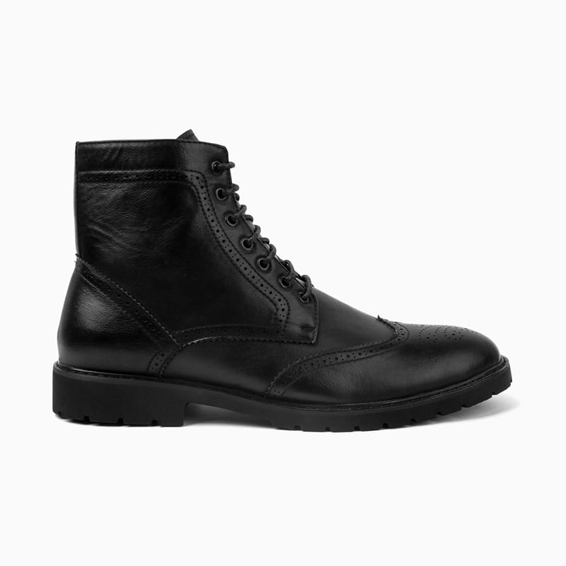 Wingtip boot with zipper B7105 B
