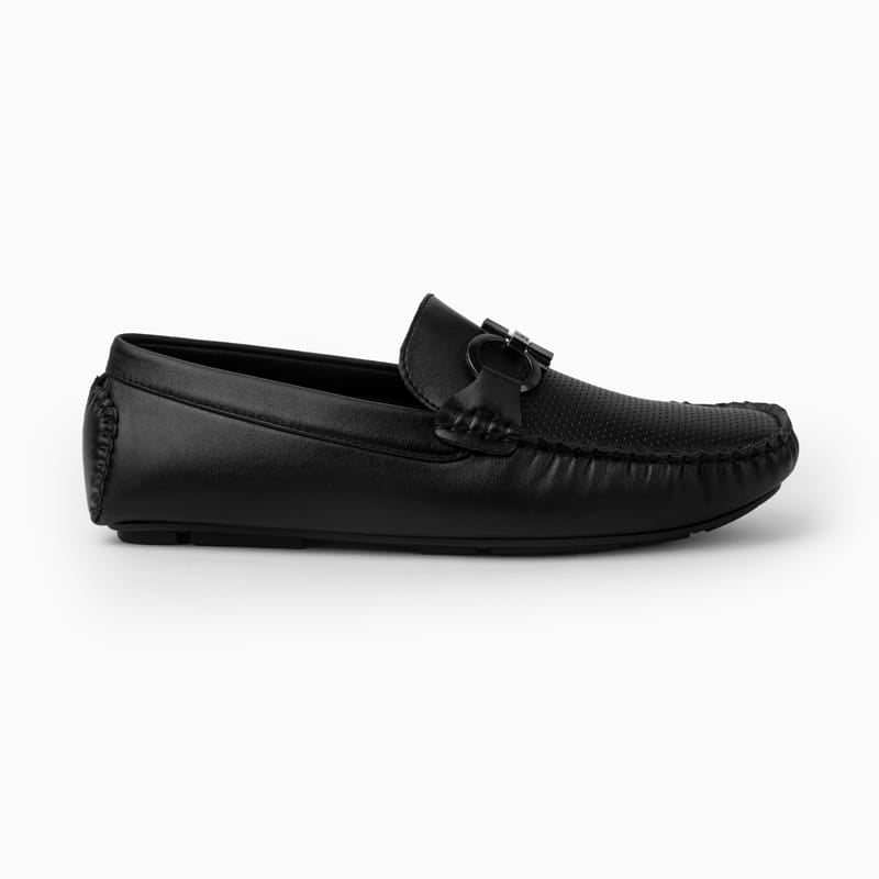 Mocassins with buckle ID04-b